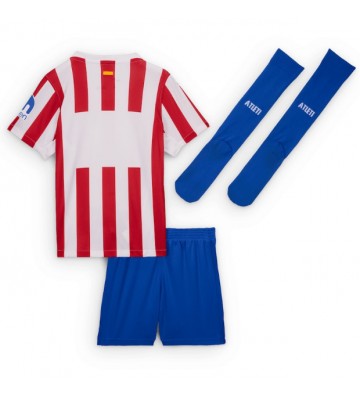 Atletico Madrid Hjemmebanetrøje Børn 2025-26 Kortærmet (+ Korte bukser)